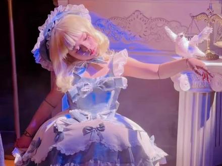 寒假第一天完成心愿cos双生怨灵 爱是一道光 我希望你被照亮‼️#小学生 #cos #双生怨灵 #蛋仔派对 #寒假