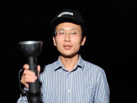 纳丽德圣火31手电真实亮度测试……#强光手电 #手电筒#强光手电筒