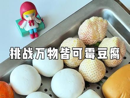 挑战用各种各样的食材来做霉豆腐😄 #自制霉豆腐 #我的毛豆腐很曼妙 #万物皆可霉豆腐 #玩一种很新的东西 #手工diy