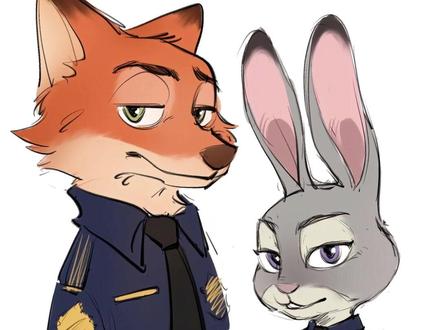 现在压力给到疯狂动物城3 #疯狂动物城 #坏蛋联盟 #狐兔cp #狼狐cp #鹅滴神片