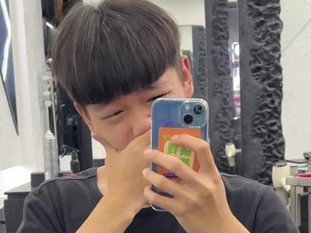 家人们,大无语事件!睡不着千万不要去剪头发呀#微分锅盖 #剪发前vs剪发后 #深圳晨星男士发型设计