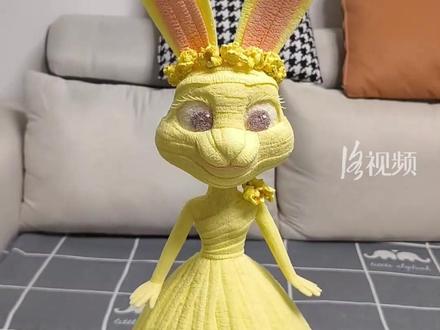 这就是“进口”手办吗?手工达人用米花棒还原动漫角色