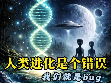 人类进化就是一个错误 我们就是bug#老彭说