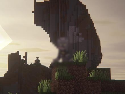 【猫脸老太】应该算是吧。。。 #我的世界 #小凡 #猫脸老太 #恐怖生存