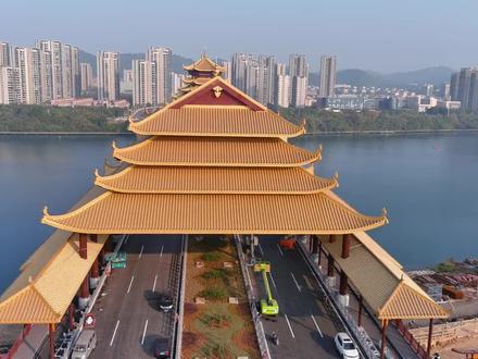 柳州凤凰岭大桥修建全程