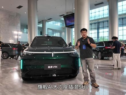 2.0T插混大六座SUV 纯电续航470km! 魏牌V9X上市34.98万起!#魏牌V9X #新车上市 #魏牌 #长城汽车