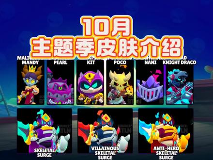 10月童话乱斗皮肤介绍 #荒野乱斗#内容启发搜索