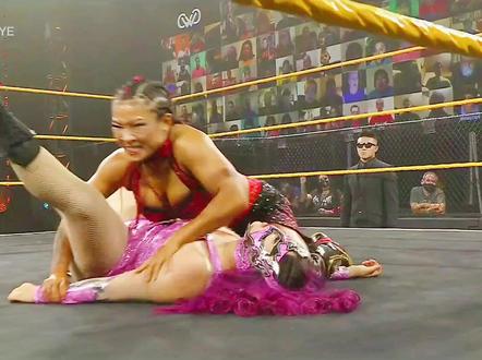 WWE中国第一人,李霞#wwe #格斗 #体育精神 #女中豪杰 #中国力量