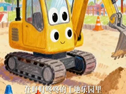 0岁到3岁宝宝挖机益智视频#挖掘机 #小挖机 #工程车 #挖土机玩具