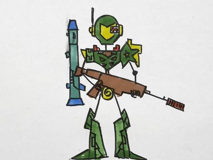 超帅超酷的火柴人绘画教程,儿童手工绘画 #火柴人绘画 #创意火柴人 #锻炼绘画技能 #儿童手工绘画