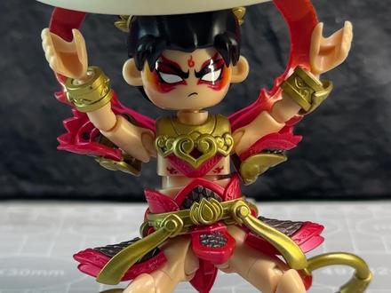 黑莲型态哪吒 #长不大的刘大帅 #英雄无限 #布鲁可积木人