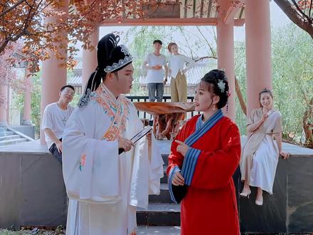 我真的有那么“呆”吗?#问书呆#弘扬戏曲文化#原创作品 #黄梅戏 #潜山市黄梅戏剧团线上表演