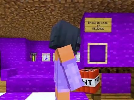 我的世界:大壮铁柱对小米蕉恶作剧,小米蕉准备好复仇计划反击 #我的世界 #小米蕉游戏解说