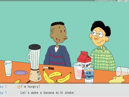 八上u8香蕉奶昔视频,比音频更生动!#初中英语课件 #人教版初中英语 #鲁教版英语 #趣味英语 #寓教于乐 @DOU+小助手 @橙子教育技术 @Cathy的英语笔记