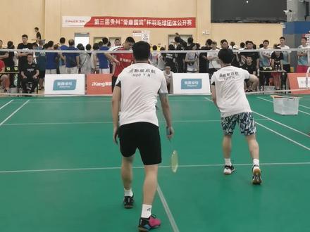 马来小小宏/霍雨杭#羽毛球 #贵州爱康国宾杯