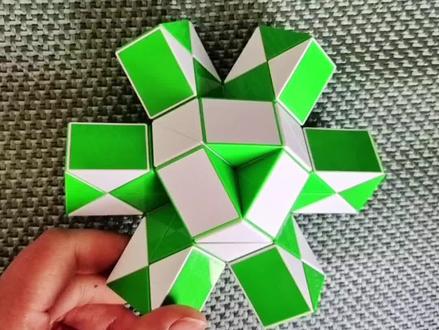 48段魔尺变六芒星#让孩子远离手机 #益智玩具 #思维训练 #动手动脑 #提升专注力 #亲子互动 #放松解压 #脑力开发