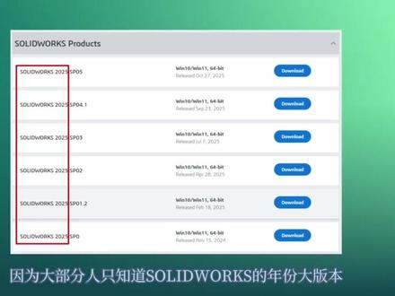 强烈推荐安装SOLIDWORKS选择SP5版本 #CAD安装 #solidworks安装教程 #solidworks新手入门 #机械设计 #SOLIDWORKS