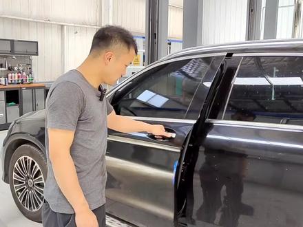 奔驰车门异响通病解决方法#奔驰 #郑州 #奔驰专修 #修车