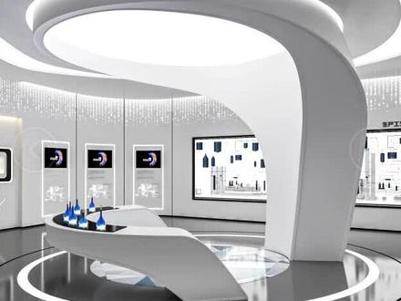 3DMAX异形建模展厅建模-第二集#展厅设计 #3dmax建模 #3d设计