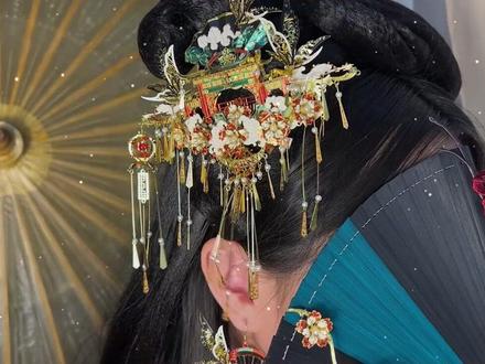 每天2场直播,和我们一起感受可佩戴的3D金属拼图#拼酷 #故宫华饰