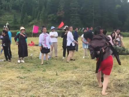 超硬核摔跤节来啦! #传统民族文化 #侗族摔跤节