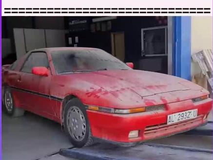 从锈迹斑斑到机能拉满!1988款Supra荒废12年完美重启 #丰田supra #经典老车 #老车翻新 #老车修复