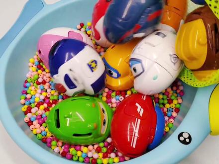 海底世界捞到超多超级飞侠趣变蛋变形金刚合集#益智玩具 #动手动脑 #超级飞侠玩具 #小朋友最爱 #变形玩具 #变形蛋 #超级飞侠