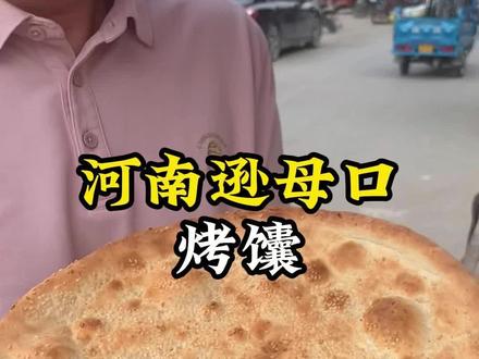 河南烤馕 逊母口烤馕#特色小吃 #哇又便宜又好吃 #烤馕 #河南烤馕