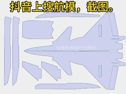 #航模 #歼20 手搓歼20!