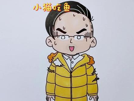 各出奇招,只为偷吃零食 #看动画学画画 #儿童简笔画 #星座狗 #想画就画