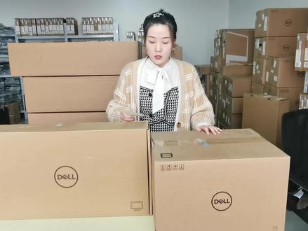 灵越3910主机 S2421HS显示器开箱展示#戴尔官翻机 #戴尔显示器 #灵越主机