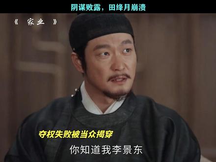 四叔母也是破防了 #家业 #杨紫家业蕴藏中式家风智慧 #杨紫 #李祯