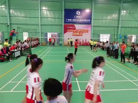 精彩6人制气排球赛女子组决赛1
