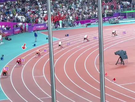 杭州亚运会,中国队获得男子4×100m冠军,超然完整版成绩38秒29#杭州亚运会 #男子4100接力