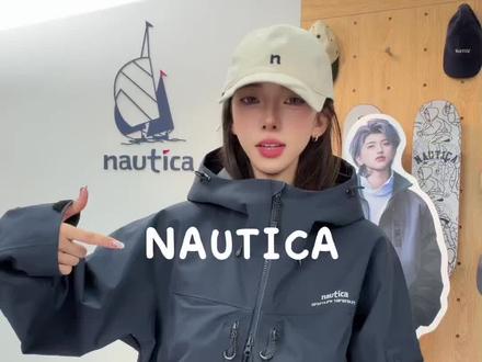 颜值和功能都兼备的冲锋衣来啦,版型很正,不挑身材,好穿又耐看~#nautica #日系穿搭 #少年感 #冲锋衣