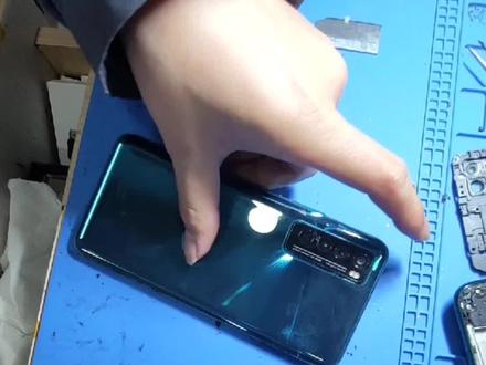 华为nova7后盖玻璃更换#手机维修