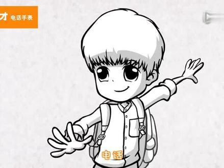 小天才电话手表,能打电话能定位,没有游戏还防水……
#小天才电话手表