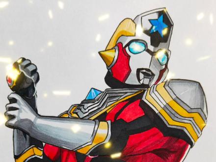 铁憨憨三傻之泰塔斯#泰塔斯奥特曼 #你要永远相信光 #你要相信光 #手绘