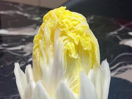 【莲花白菜】斋菜的教程来啦! #供佛 #斋菜 #见者好运