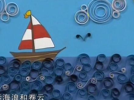 用彩色卷纸就能完成的图画,简单又漂亮#创意 #脑洞大开 #动手能力 #艺术创想