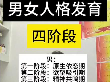 男女人格成长四阶段,看看你属于哪个阶段 #男女情感关系 #创作者中心 #创作灵感 男女灵魂成长的4个阶段,读懂你就成熟了
心理学大师荣格,曾花了无数时间,研究人类潜意识里的秘密。最终他发现:
男
女人心里,藏着与生俱来的理性力量面,荣而是刻在我们潜意识里的本能。
而且,不管男女,内在的异性灵魂,都会依次经历四个阶段。上谁、过得幸不幸福。
先来说——男人的内在灵魂:阿尼玛的4个成长阶段
第一阶段:原生依恋期
这是阿尼玛最原始的状态,核心是依赖、安全感、被照顾。
处在这个阶段的男人,心理上还没“断奶”,对女性的所有期待,都是找一个像母亲一样,无条件包容自己、照顾自己、给自己安全感的人。
他们在感情里极度依赖,生活要别人打理,情绪要别人兜底,稍微不被迁就,就会焦虑失落。
我们常说的“妈宝男”、长不大的“巨婴男”,就是阿尼玛停了这个初级阶段。
第二阶段:欲望吸引期
当男人慢慢摆脱对母亲的单一依恋,阿尼玛就会进入第二个阶段:追求情欲、浪漫、外在吸引力。
这个阶段的男人,眼里的爱情,全是激情、新鲜感和外表吸引。
他们容易一见钟情,沉迷轰轰烈烈的感觉,看重颜值、身材、浪漫氛围,却忽略对方的真实人格,也不懂什么是责任。
很多年轻男生频繁换伴侣、只爱新鲜感、把恋爱当快感满足,就是这个状态。
第三阶段:精神共鸣期
随着心智成熟,阿尼玛会从外在欲望,上升到精神层面的契合与托付。
到了这个阶段的男人,不再只看外表和激情,反而渴望灵魂知己、精神依靠。
他会看重三观合拍、情绪默契、心灵沟通,把伴侣当成人生里的精神支撑,懂得尊重、理解和承担责任。
这也是很多男人步入成熟后,感情会越来越稳定的原因。
第四阶段:内在整合期
这是阿尼玛成长的最高境界。
此时的男人,不再向外找女人寄托灵魂,而是彻底接纳了自己内心的感性、温柔、直觉。
他不再假装强硬、压抑脆弱,既能理性果断做决策,也能共情包容懂温柔,把男性的阳刚,和内在的阴柔完美融合。
这样的男人,情绪稳定、内心通透、有力量也有温度,真正实现了人格完整
再说女性四阶段
#人格成长 #情感挽回