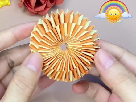 星星纸做的无限循环翻翻乐超级解压哦,快艾特伙伴一块玩起来吧#手工折纸 #折纸玩具 #自制玩具 #diy玩具 #中视频伙伴计划