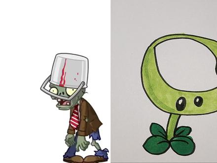 植物大战僵尸 #绘画 #简笔画