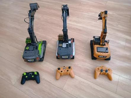 汇纳挖掘机选择#遥控挖掘机