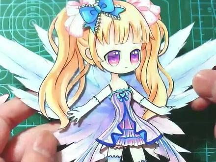 #马克笔手绘 #公主换装日记 #可动纸片人 大家也来做做看吧欢迎合拍 @抖音小助手