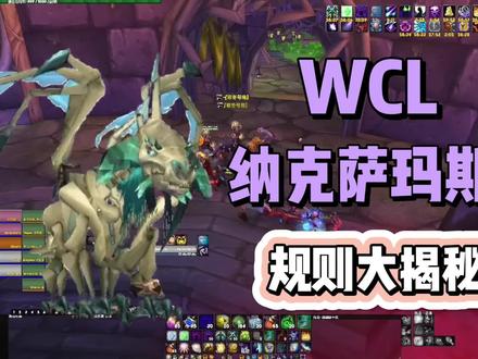 WCL纳克萨玛斯BOSS规则大揭秘#魔兽世界怀旧服 #巫妖王之怒 #纳克萨玛斯