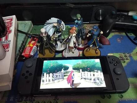 火焰纹章engage刷了AMIIBO会有什么? #游戏手柄 #掌机