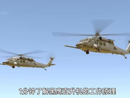 3D演示黑鹰直升机结构原理,服役44年依旧无法超越 #黑鹰直升机 #军事 #武器 #知识科普 #机械设计