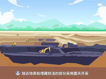 煤炭开采为什么分为露天和地下开采