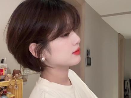 超简单的短发打理教程~